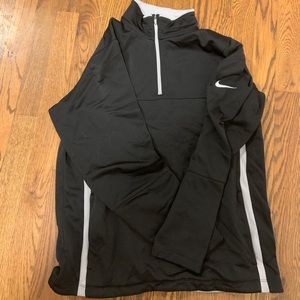 Golf sweater and golf shirt